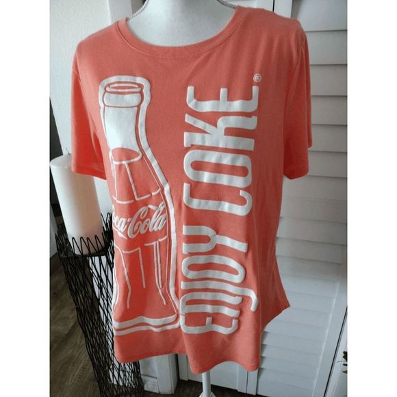 COCA-COLA short sleeve t-shirt Sz.‎ XL - Picture 1 of 7